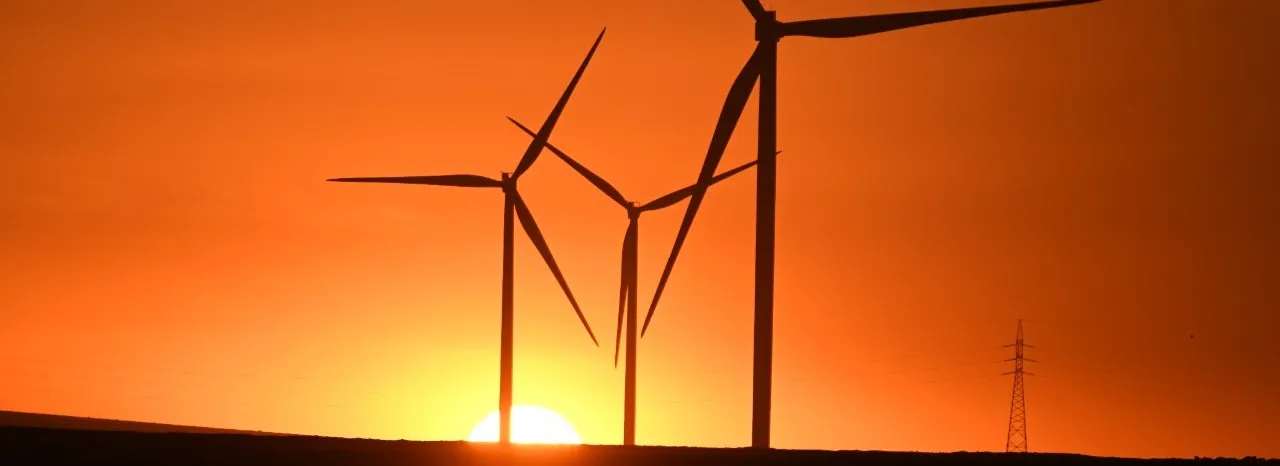 Instalación de generación eléctrica con aerogeneradores